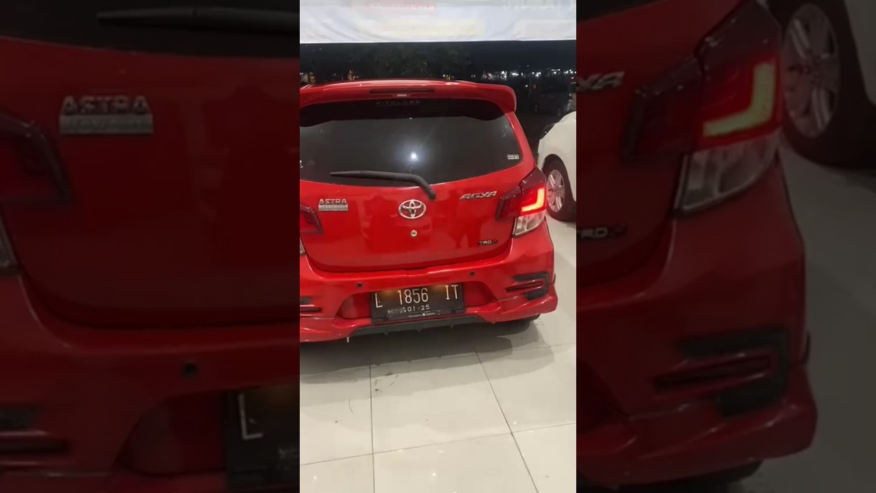 Toyota Agya TRD matic tahun 2019. sold dengan DP 7 juta