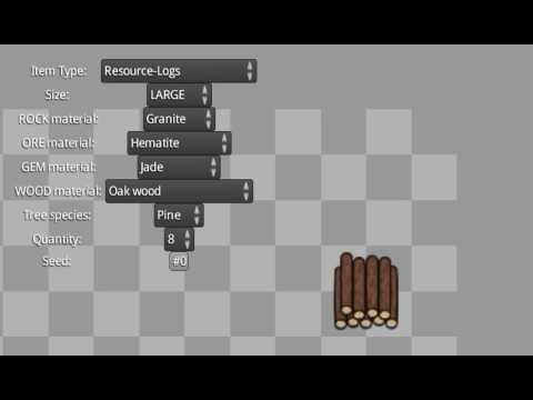 King under the Mountain Game Dev - Other basic resource types