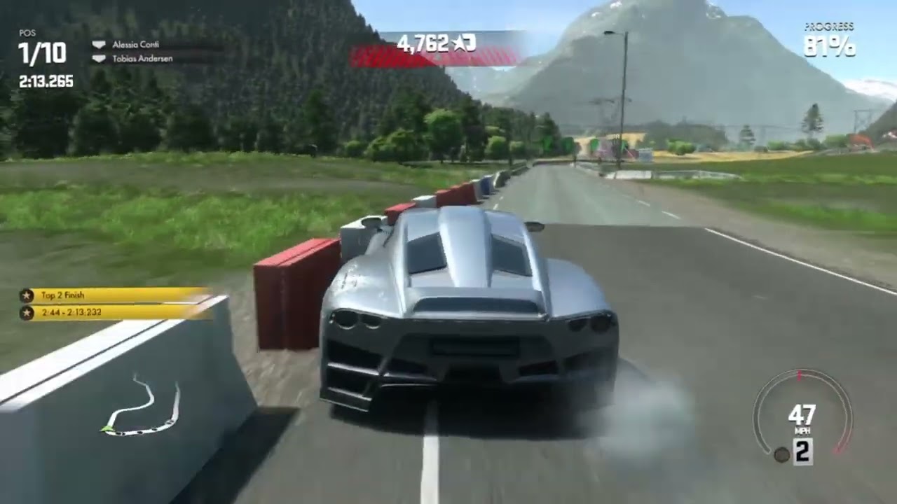Driveclub (PS4) Trans-Atlantic Cup - Mazzanti Evantra (SUPER)