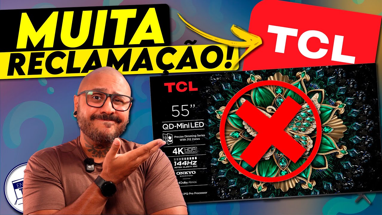 Por que tem TANTA reclamação sobre as TVS da TCL como a C6K? Respondendo Inscritos