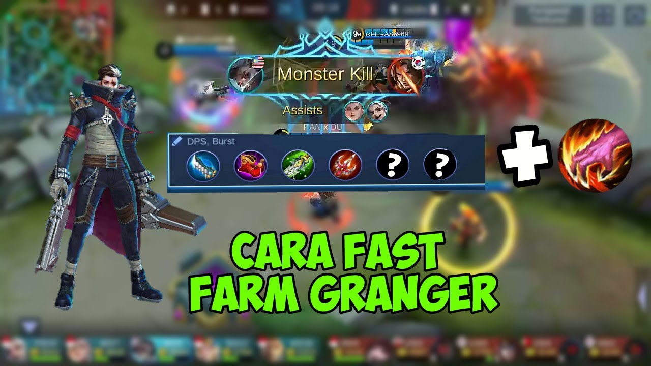 CARA FARM CEPAT PAKE GRANGER DAN POSITIONING PAKE SPELL  