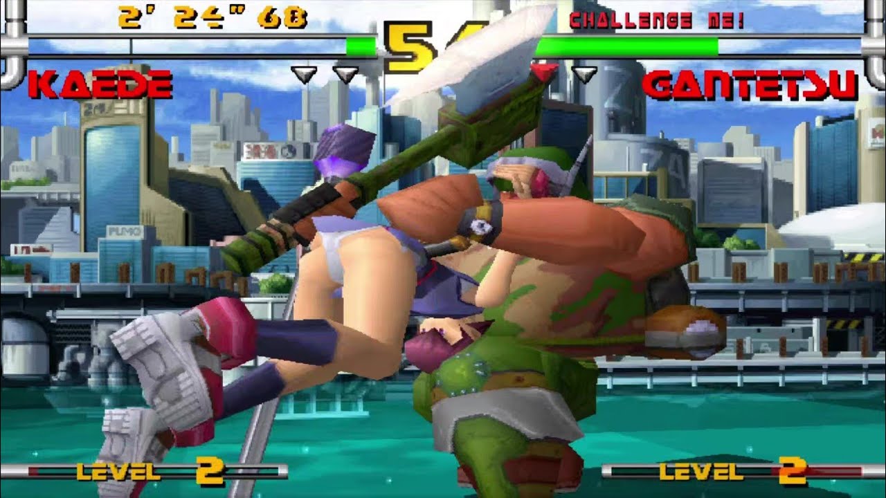 【Ryona】カエデvsガンテツ　スターグラディエイター2　リョナ　スタグラ2