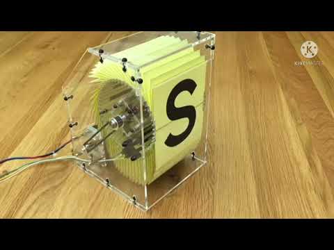 split flat display prototype