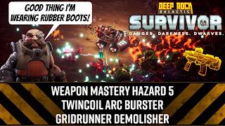 Weapon Mastery Haz 5 Twincoil Arc Burster Gridrunner Demolisher - DRG: Survivor