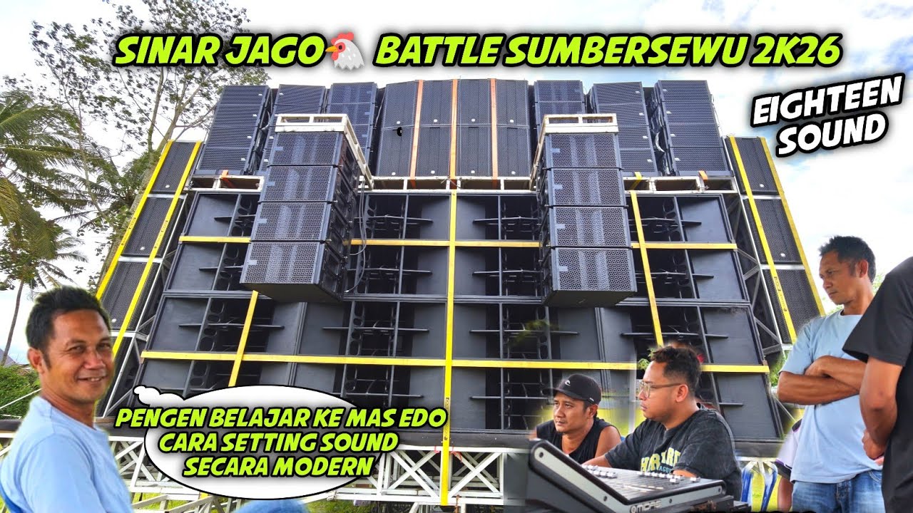 Mewah & Sangar 🔥 Cak Wan Serius Pelajari Spek Battle Sumbersewu SINAR JAGO full Eighteen 