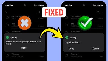 How to Fix App not installed as package appears to be invalid in Samsung