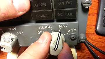 Boeing 737 IRS switches