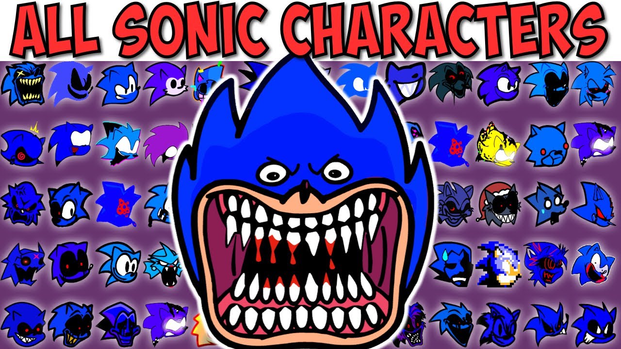ALL SONIC TEST | FNF Character Test | Gameplay VS My Playground