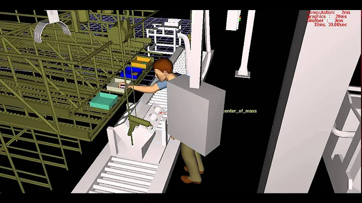 Process Simulate Human - in motion