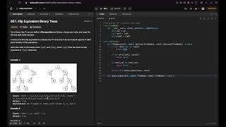951. Flip Equivalent Binary Trees - #LeetCode