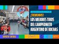 Bochazos las definiciones del campeonato argentino de bochas 2023 en trios parejas e indiviual