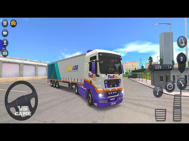MAN TGX 2010 FedEx Truck Skin - Truck Simulator Ultimate