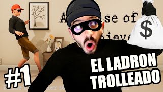 Simulador de Ladrón | Me Trollean al Robar la Casa del Vecino | Juegos Luky