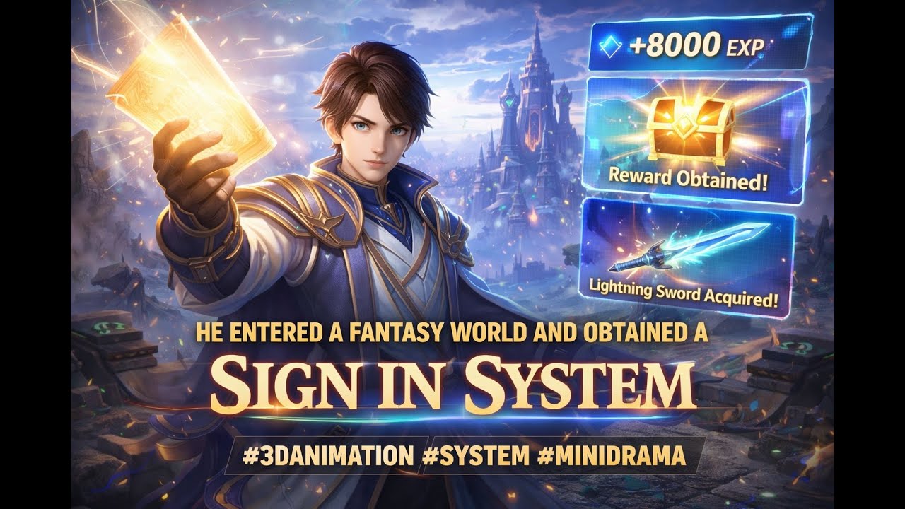 【FULL】He Entered A Fantasy World And Obtained A Sign in System 