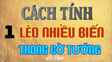 bài giảng cờ tướng Mr Bill - chia sẻ mẹo tính toán hiệu quả nhất