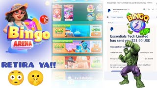BINGO ARENA 😁😱 PAGANDO A PAYPAL 🔥 ESTRATEGIA $1 DOLAR 🤑 screenshot 4