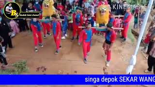 Pencak Silat  Rebutan Uang Saweran Singa Depok kawih Sunda