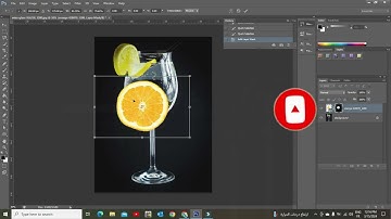How to Blend on lemon and glass in Photoshop For Beginner Guide