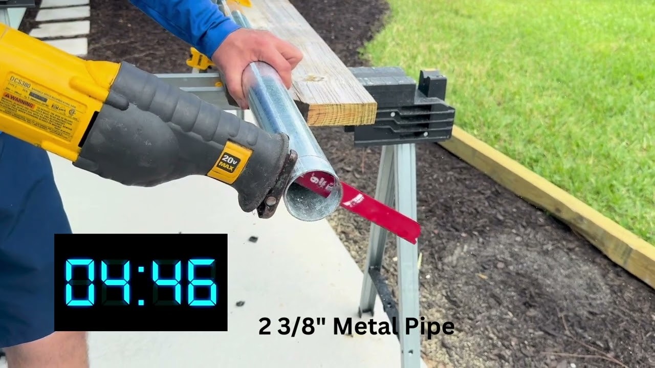 Dewalt 20v Sawzall (DCS380) Performance Test. 