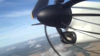 Bombardier Q400 Nextgen Sp-Eqa Eurolot Take Off From Szczecin