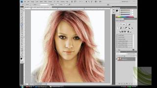 How to change hair color in Photoshop CS4 screenshot 3