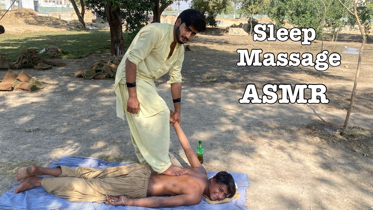 ASMR full body massage for deep sleep 😴 