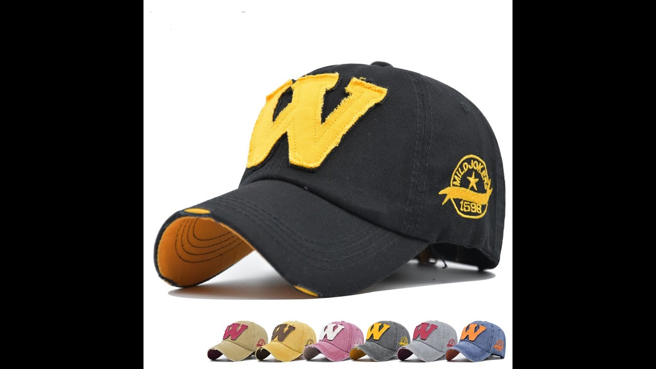 Denim W cap for men and women -unboxing