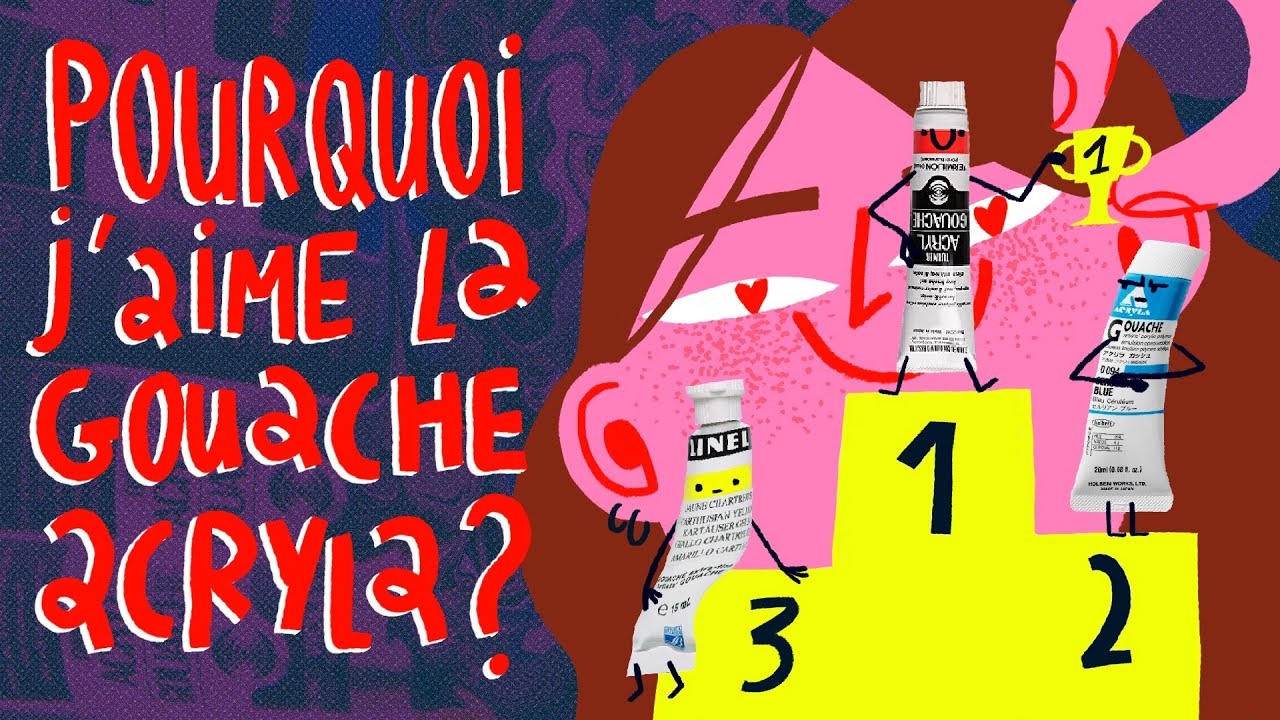 Qu'est-ce que la gouache acryla (Turner et Holbein) ?