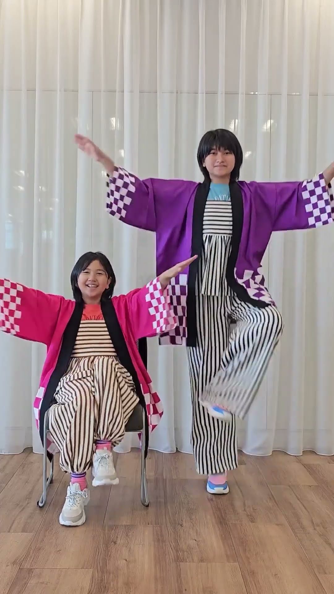 一緒に踊ろう！パラ音頭?今年も出演しまーす！#PR #ビヨンドスタジアム2024 #まーちゃんおーちゃん #himawariちゃんねる #ひまわりチャンネル #shorts