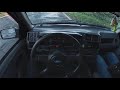 Raining day POV driving Ford Sierra 91 MK3