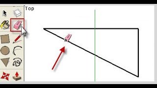 How To Use Erase Delete Tools In SketchUp Free Software