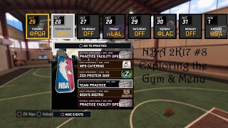 NBA 2K17 - #8 Exploring the Gym & Menu screenshot 5