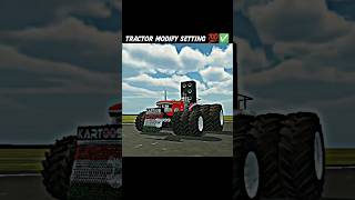 Tractor Modify Setting 🤯 in Indian Vehicle Simulator 3D #shorts #viral