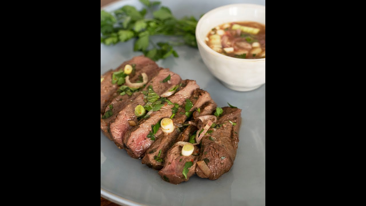 Recette de gibier : Pavés de cerf façon tigre qui pleure 🐯