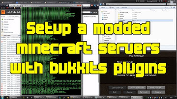 Setup a modded minecraft servers with bukkits plugins using MCPC+ | DireWolf | Tekkit