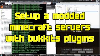 Setup a modded minecraft servers with bukkits plugins using MCPC+ | DireWolf | Tekkit