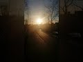 Закатное томление в ожидании сигнала светофора #nomusic #spring #sunbeams #sunset #sunsetview #road