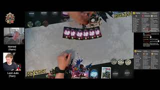Keyforge- Prophetic Visions Archon vs Harmed