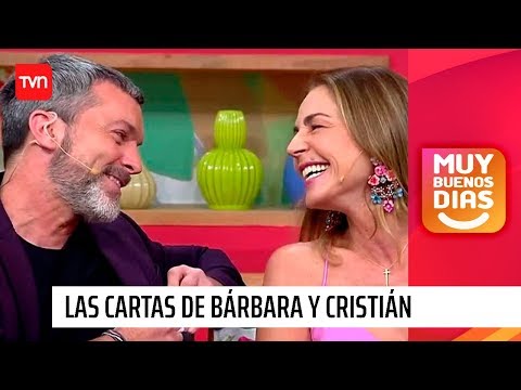 Las cartas de amor que se escribían Bárbara Rebolledo y Cristián Sánchez | Muy buenos días