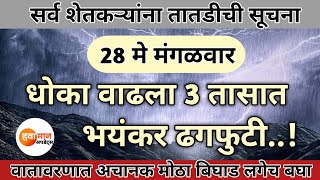 🔴 Panjabrao Dakh Live | पंजाबराव डख लाईव्ह | हवामान अंदाज | havaman andaj today