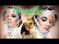 Halloween makeup  cloptre version momie makeup tutorial  by pauuulette