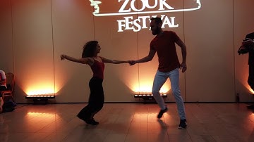 WZF 2020 - Aline & Saulo - Demo of workshop Spins & Turns - Warsaw Zouk Festival
