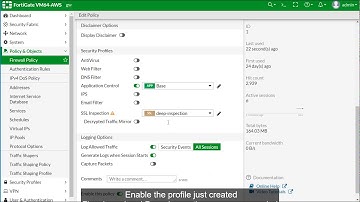 Fortigate - How to monitor and block specific applications  - FortiOS 6.2 Eve-NG lab