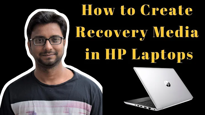 How to Create Recovery Media in HP Laptops  [in Hindi]