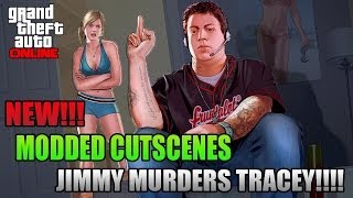 GTA V - Jimmy Kills Tracey \u0026 His Mom (Amanda) (GTA V MOD GAMEPLAY)