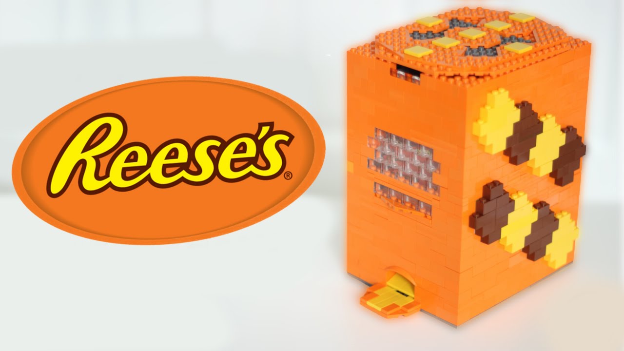Reese's Custom LEGO Vending Machine YouTube