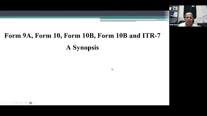 Intricacies in the Audit Report as per form 10B & 10BB including the ITR -7 - DayDayNews