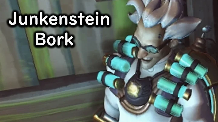 Funny Overwatch Glitch - So Junkenstein was the Monster all along...