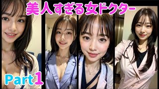 【Ai美女】美女過ぎる女ドクター・美人女医✨️ Part1【Aiグラビア】#Ai美少女 #Stablediffusion#Aigirl#Aibeauty