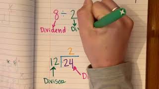 Division Vocabulary for OUESD